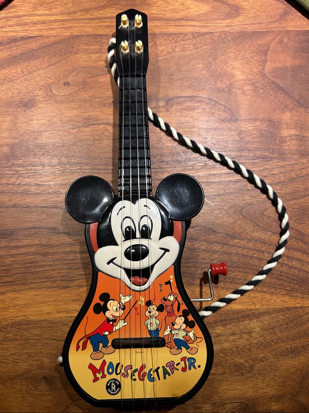 Mickey Mouse Club Mousegetar-Jr. Vintage Mattel